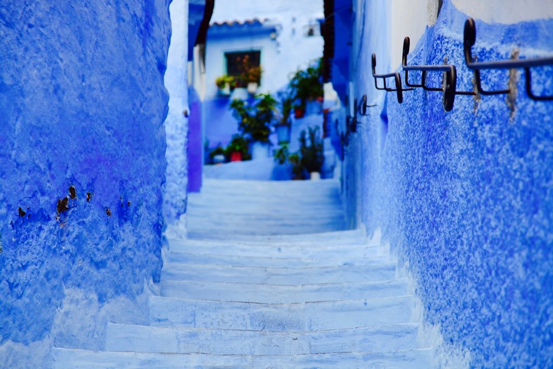 Blauwe straten van Chefchaouen